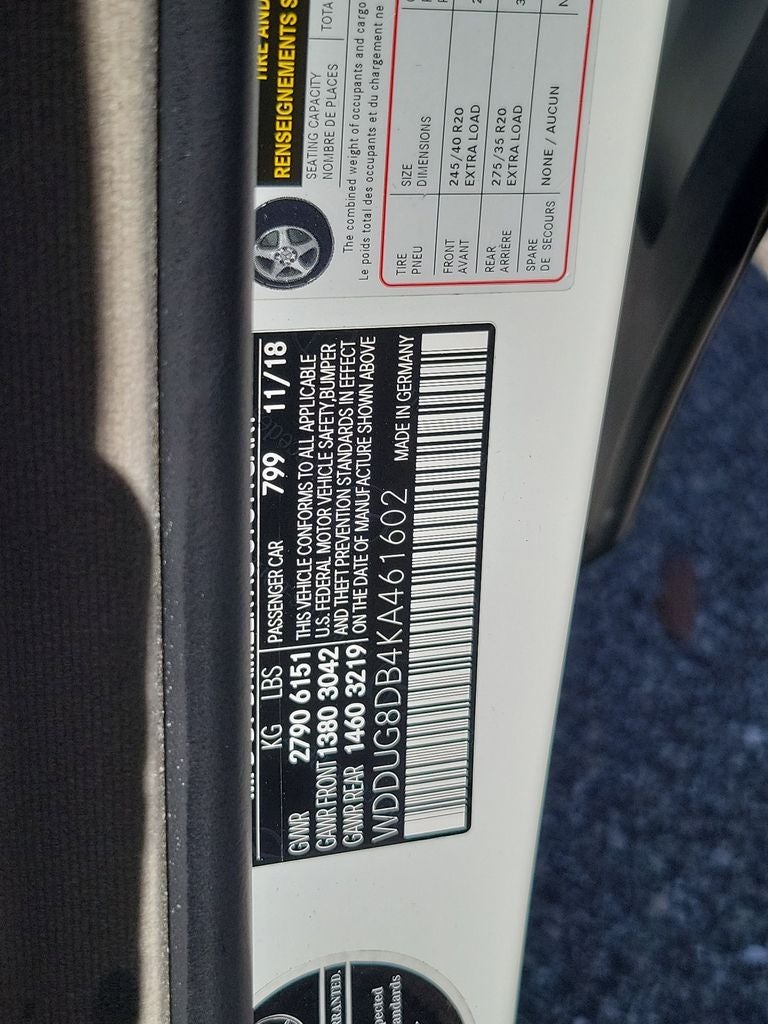 2019 Mercedes-Benz S-Class S 560