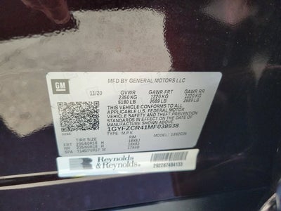 2021 Cadillac XT4 Premium Luxury