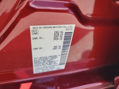 2023 Nissan Altima 2.5 SR