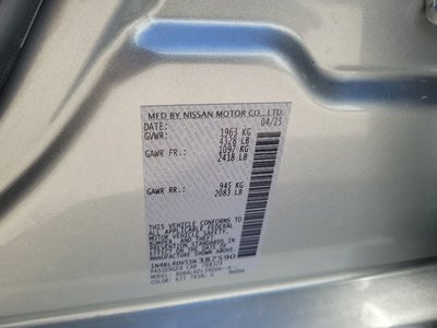 2025 Nissan Altima 2.5 SV