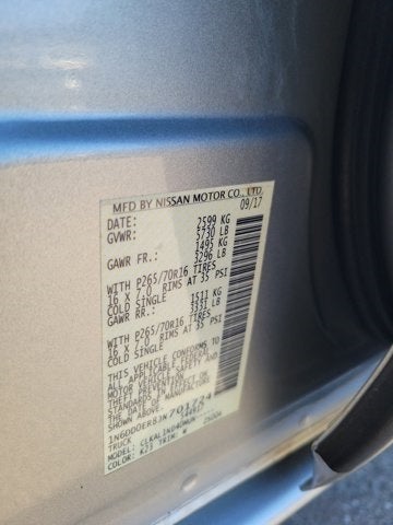 2018 Nissan Frontier S