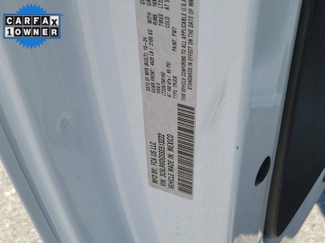 2025 RAM ProMaster 2500 High Roof