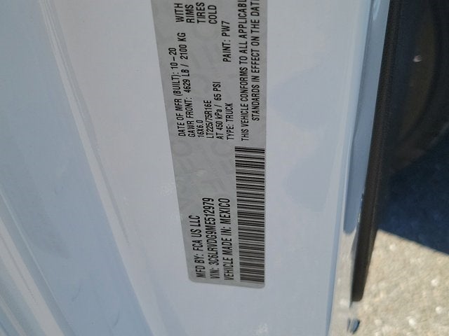 2021 RAM ProMaster 2500 High Roof