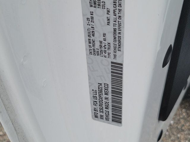 2023 RAM ProMaster 2500 High Roof