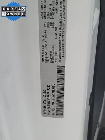 2025 RAM ProMaster 2500 Base