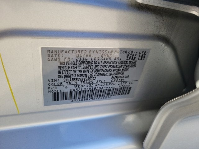 2022 Nissan Sentra S