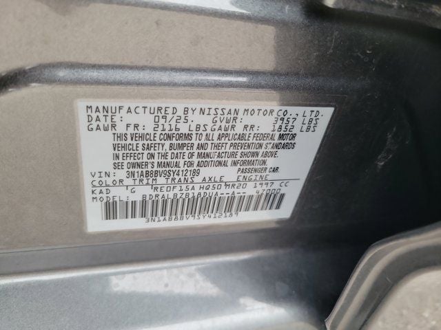 2025 Nissan Sentra S
