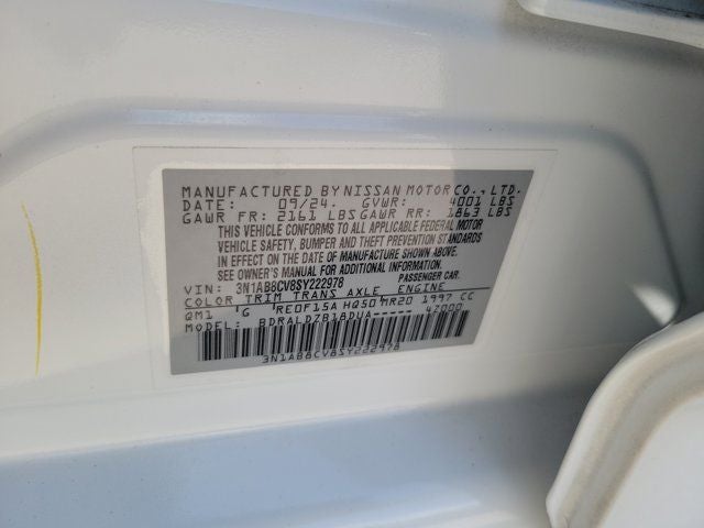 2025 Nissan Sentra SV