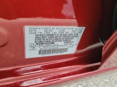 2025 Nissan Versa 1.6 SV