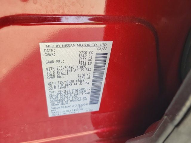 2022 Nissan Pathfinder Platinum