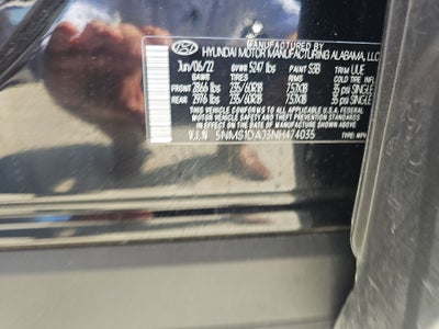 2022 Hyundai Santa Fe SE