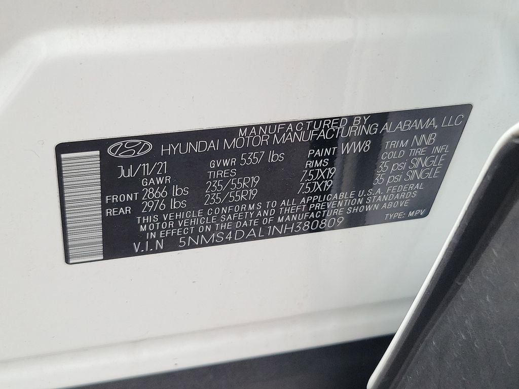 2022 Hyundai Santa Fe Limited