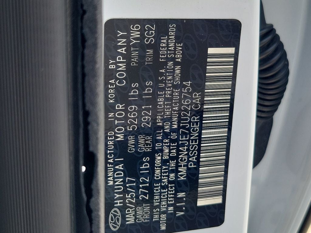 2018 Genesis G80 3.8L