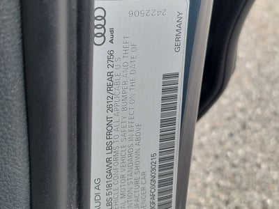 2016 Audi A6 2.0T Premium Plus