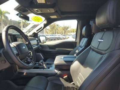 2025 Ford F-150 Platinum LEATHER ROOF NAV 1 OWNER