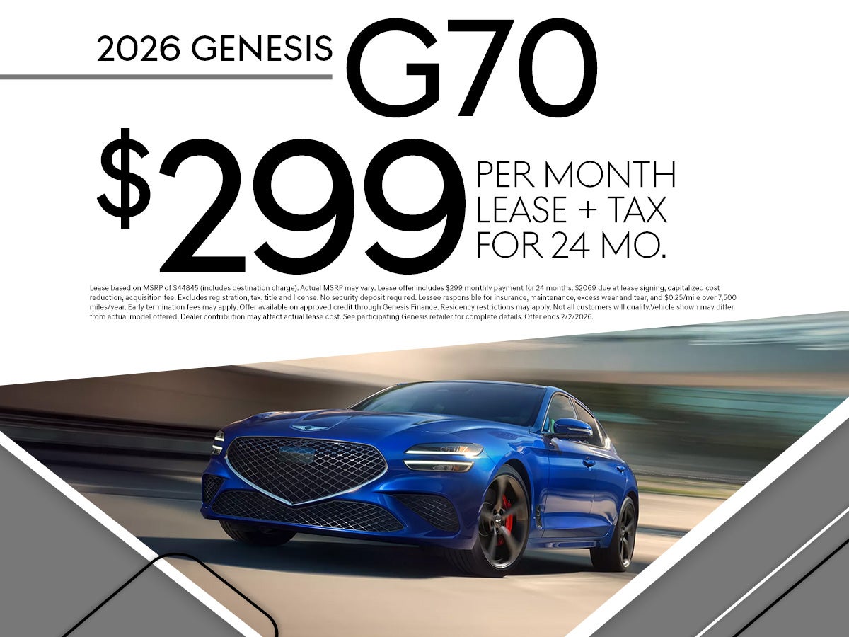 2026 Genesis G70